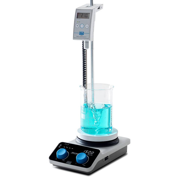 Mieszadło magnetyczne AREX 5 z grzaniem - cyfrowe - b-8386 - mieszadlo-magnetyczne-arex-5-cyfrowe - 50-1500-obr-min - 310c-2 - 20-l - z-termoregulatorem-vtf - sb20500580