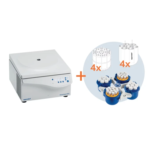 Wirówka 5810 - k-9759 - wirowka-5810 - 200-14000-obr-min - 20913-x-g - z-rotorem-s-4-104-i-adapterami-na-probowki-stozkowe-o-poj-15-50-ml - 5810-000-521