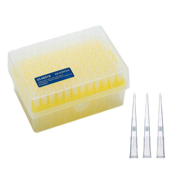 Końcówki do pipet z filtrem - niskoretencyjne - b-4277 - koncowki-do-pipet-z-filtrem-low-retention-w-pudelku - 50-%c2%b5l - sterylny - 10-x-96-szt - 960-szt