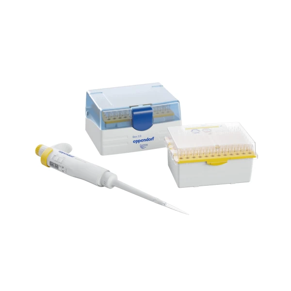 Pipety jednokanałowe Eppendorf Research® 3 neo - k-5319 - pipeta-research-3-neo - 1-20-%c2%b5l - zolty - 3174-000-004