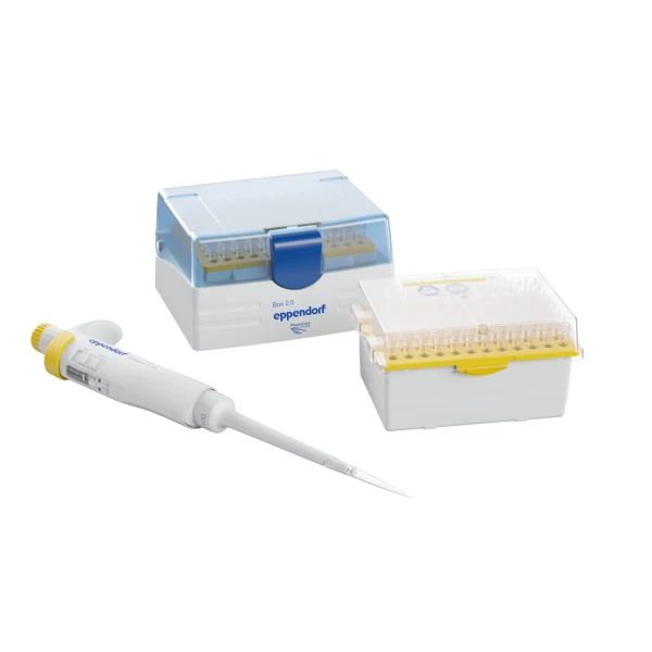 Pipety jednokanałowe Eppendorf Research® 3 neo - k-5320 - pipeta-research-3-neo - 5-100-%c2%b5l - zolty - 3174-000-005