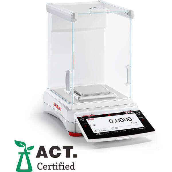 Wagi analityczne Explorer&reg; - h-1562 - waga-analityczna-explorer - exr224 - 220-g - 01-mg - 90-mm-x-90-mm - z-funkcja-autocal - brak