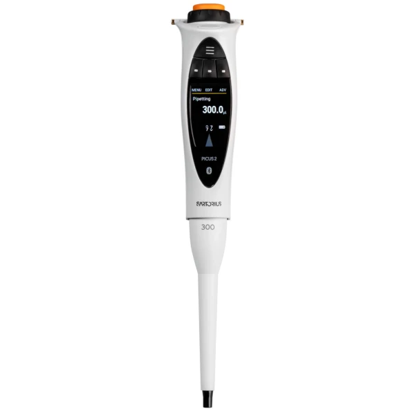 Pipety elektroniczne jednokanałowe Picus® 2 - k-0537 - pipeta-elektroniczna-picus-2 - jednokanalowa - 10-300-%c2%b5l - 020-%c2%b5l - pomaranczowy - lh-747061