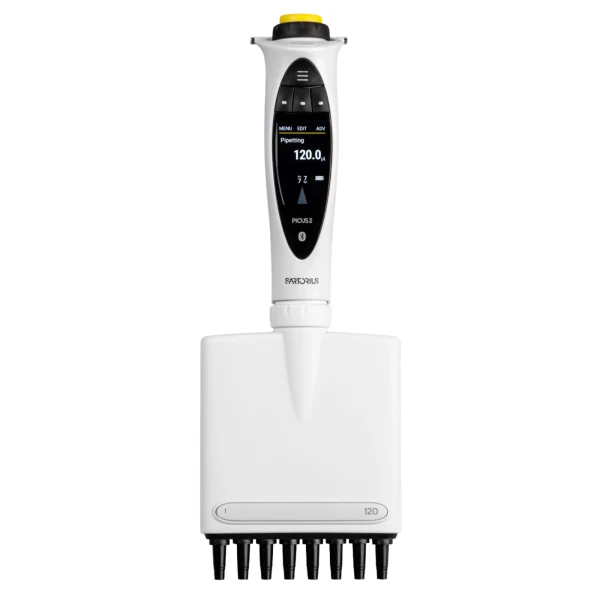 Pipety elektroniczne 8-kanałowe Picus® 2 - k-0542 - pipeta-elektroniczna-picus-2 - 8-kanalowa - 5-120-%c2%b5l - 010-%c2%b5l - zolty - lh-747341