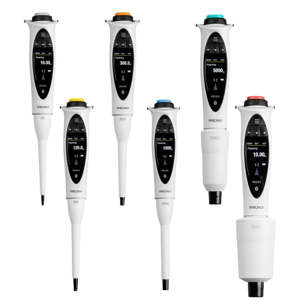 Pipety elektroniczne jednokanałowe Picus 2