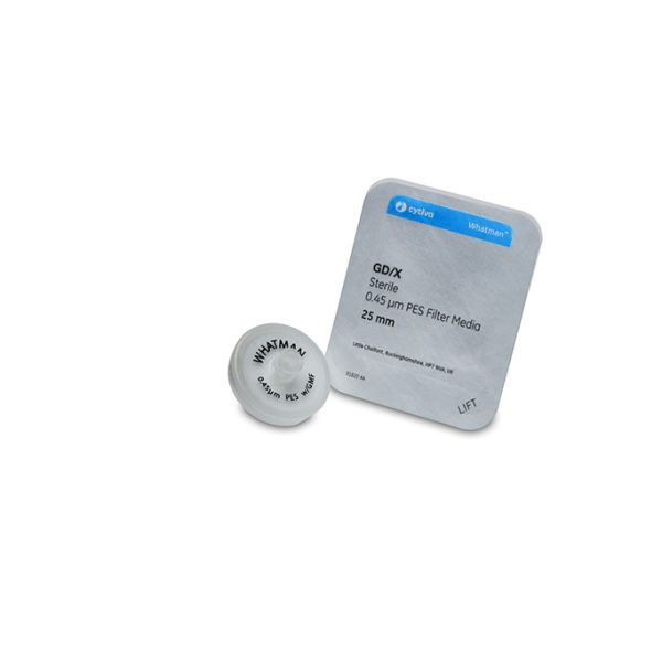 Filtry strzykawkowe GD/X z membraną z PES - 25 mm Whatman Cytiva