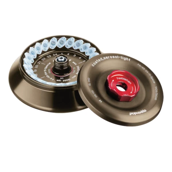Wirówki 5424 i 5424 R i rotory - k-0058 - rotor-fa-45-24-11 - 39386 - 1520-ml - 15000-obr-min - 21130-x-g - 5424-702-007