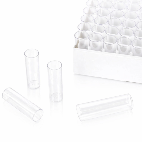 Wąskie fiolki do hodowli Drosophila - b-4380 - waskie-fiolki-na-drosophila - 25-x-95-mm - ps - 5-x-100-szt