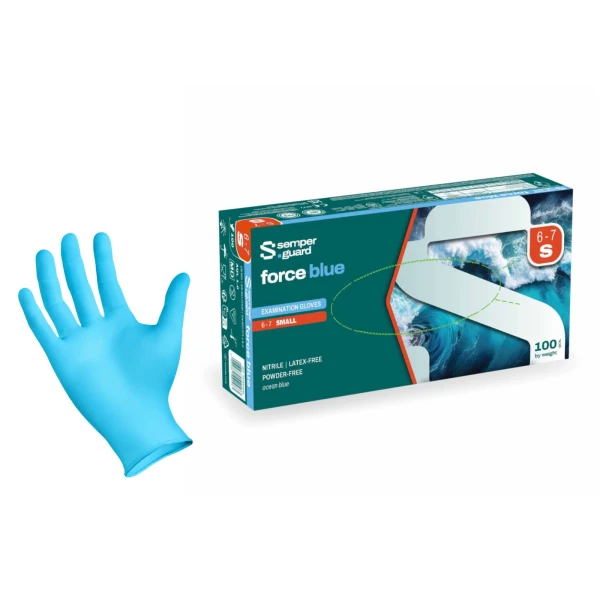 Rękawice nitrylowe Semperguard® Force blue