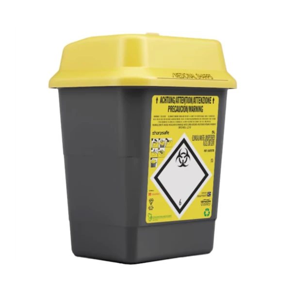 Pojemnik Sharpsafe Dual Protect Pro na odpady niebezpieczne