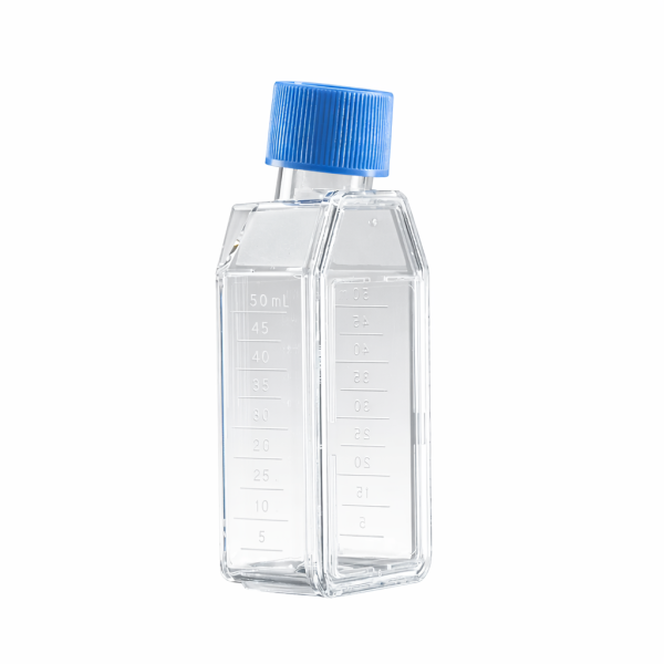 Butelki do hodowli komórkowych Primaria™ TC-treated - c-8625 - butelki-do-hodowli-komorkowych-corning-primaria-tc-treated - zakretka-plug-seal - skosna - 25-cm%c2%b2 - 50-ml - sterylny - 10-x-20-szt - 200-szt - 353813