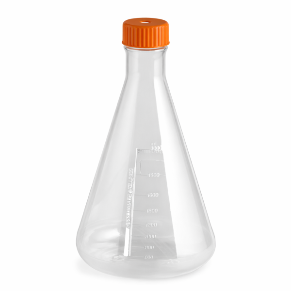 Kolby Erlenmeyera do hodowli - c-8428 - kolby-erlenmeyera-do-hodowli-corning - 2000-ml - pc - zakretka-z-wentylacja - 6-szt - 431255
