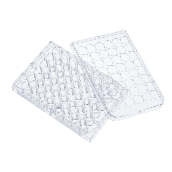 Płytki do hodowli komórkowych Costar® TC-treated z pokrywką - c-8277 - plytki-do-hodowli-komorkowych-corning-costar-tc-treated - 48-dolkow - f-ksztaltne - 16-ml - przezroczysty - sterylny - pak-ind - 100-szt - 3548