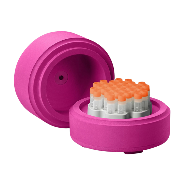 Pojemniki do zamrażania CoolCell® FTS30 - c-8648 - pojemnik-do-zamrazania-corning-coolcell-fts30 - probowki-o-poj-1-ml-lub-2-ml - 30 - rozowy - 432009