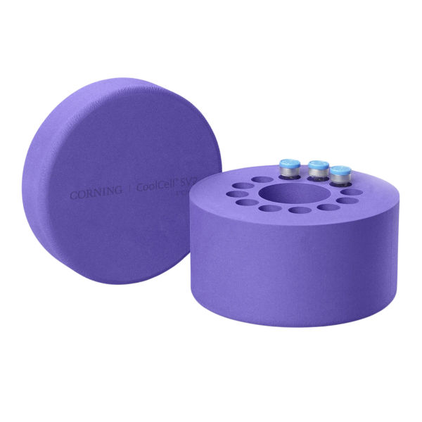Pojemniki do zamrażania CoolCell® SV2 i SV10 - c-8650 - pojemnik-do-zamrazania-corning-coolcell-sv2 - probowki-o-poj-2-ml - 12 - fioletowy - 432010