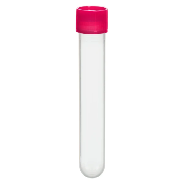 Probówki okrągłodenne z PP - z zakrętka z HDPE - poj. 4,5 ml - 13 ml - j-0208 - probowki-okraglodenne-z-pp - 13-ml - 165-x-101-mm - czerwony - niesterylny - worek - 500-szt - 60-540-022