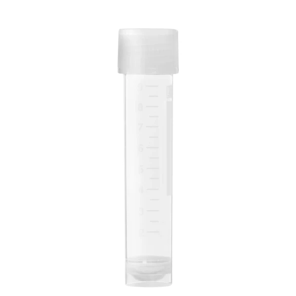 Probówki okrągłodenne z PP - z zakrętką z HDPE - samostojące - poj. 10 ml - 13 ml - j-0221 - probowki-okraglodenne-z-pp-ze-skala-i-etykieta - 10-ml - 16-x-79-mm - bezbarwny - sterylny - worek - 100-szt - 62-551-201