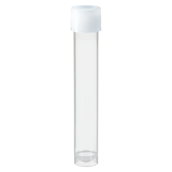 Probówki okrągłodenne z PP - z zakrętką z HDPE - samostojące - poj. 10 ml - 13 ml - j-0224 - probowki-okraglodenne-z-pp - 13-ml - 165-x-101-mm - bezbarwny - sterylny - worek - 500-szt - 60-540-686