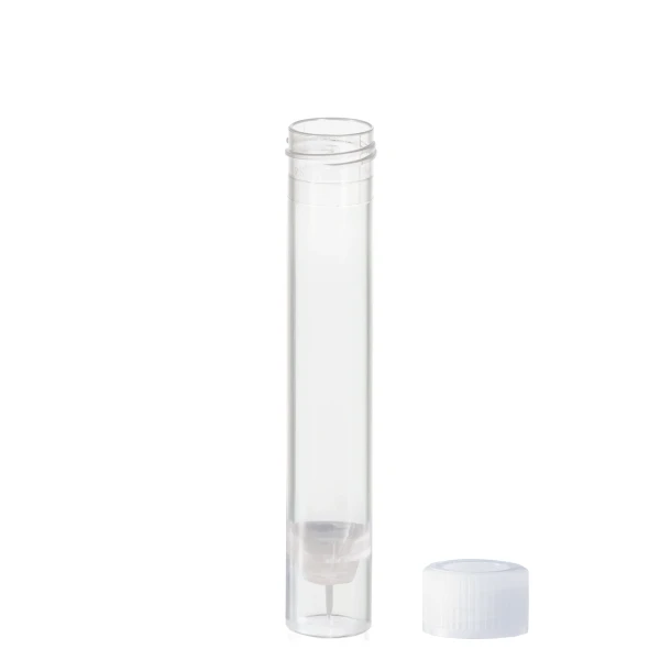 Probówki stożkowodenne - z zakrętką z HDPE - samostojące - poj. 3,5 ml - 5 ml - j-0262 - probowki-stozkowodenne-z-pp - 35-ml-2 - 115-x-66-mm - bezbarwny - niesterylny - worek - 1000-szt - 60-549