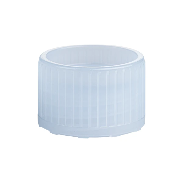Zakrętki z HDPE - do probówek o śr. 11,5-16,5 mm - j-0414 - zakretki-z-hdpe - jasnoniebieskie - sr-153-mm - 65-645 - 1000-szt