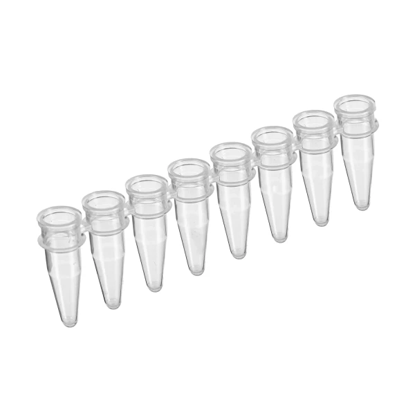 Probówki Multiply®-µStripPro do PCR w paskach - 8-stanowiskowe - bez zatyczek - poj. 0,2 ml - j-1071 - probowki-do-pcr-w-paskach-8-stanowiskowe - 02-ml - bezbarwny - pcr-performance-tested - 120-szt - 72-985-002