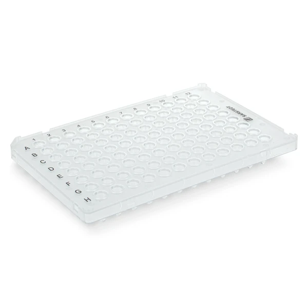 Płytki Multiply® do PCR - z półkołnierzem - j-1121 - plytki-multiply-do-pcr - 96-dolkow - niski - semi-skirted - 01-ml - pcr-performance-tested - 72-1981 - worek - 50-szt