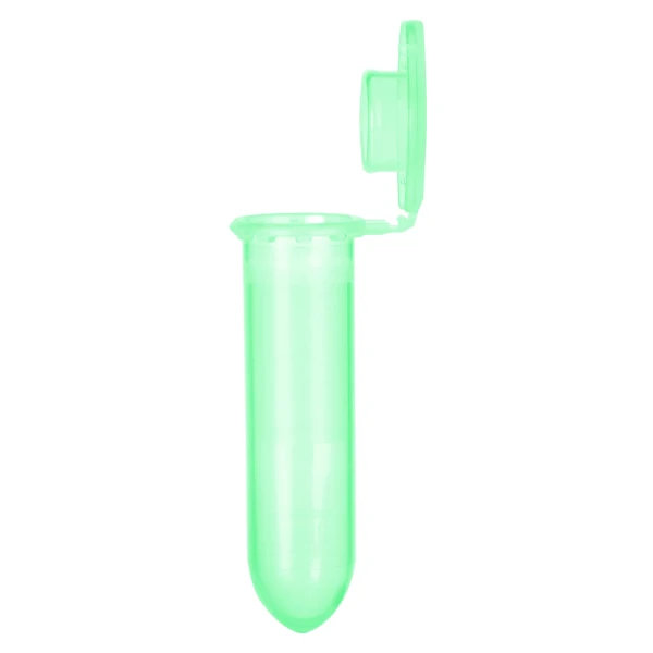 Probówki typu Eppendorf - poj. 2,0 ml - j-1325 - probowki-typu-eppendorf-o-poj-2-ml - 2-ml - 108-x-40-mm - zielony - worek - 500-szt - 72-691-005