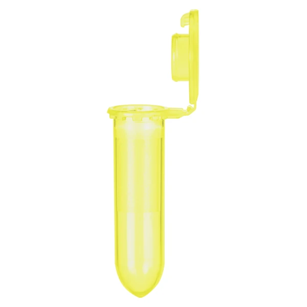Probówki typu Eppendorf z PP z zamknięciem SafeSeal - poj. 2,0 ml - j-1374 - probowki-typu-eppendorf-safeseal - 2-ml - 108-x-40-mm - zolty - niesterylny - worek - 960-szt - 72-695-054