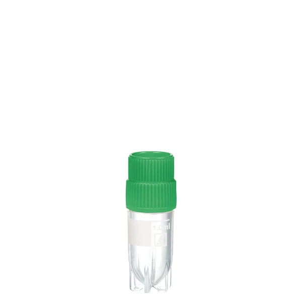 Krioprobówki CryoPure z PP - z gwintem zewnętrznym - poj. 1,2 ml - j-1914 - krioprobowki-cryopure-z-gwintem-zewnetrznym - 12-ml-2 - zielony - cryo-performance-tested - 10-x-50-szt - 500-szt - 72-377-005