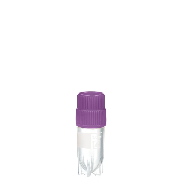 Krioprobówki CryoPure z PP - z gwintem zewnętrznym - poj. 1,2 ml - j-1916 - krioprobowki-cryopure-z-gwintem-zewnetrznym - 12-ml-2 - fioletowy - cryo-performance-tested - 10-x-50-szt - 500-szt - 72-377-007