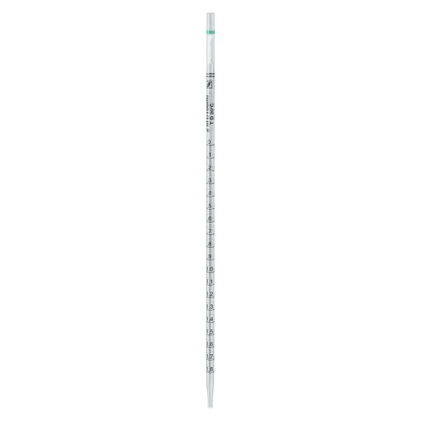 Pipety serologiczne z PS - o poj. 1 ml - 50 ml - j-2145 - pipety-serologiczne-z-ps - z-zatyczka-z-waty - 2-ml - 001-ml - zielony - sterylny - worek - 25-szt - 86-1252-025