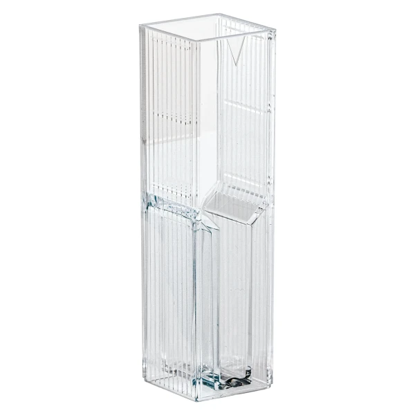 Kuwety jednorazowe spektrofotometryczne - 2 ścianki optyczne - j-2315 - kuwety-jednorazowe-spektrofotometryczne - ps - polmikro - 10-30-ml - 10-mm - statyw-styropianowy - 100-szt - 67-742