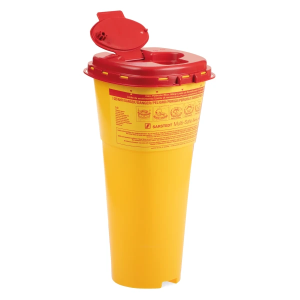 Pojemniki na odpady Multi-Safe twin plus - j-2626 - pojemnik-na-odpady-multi-safe-twin-plus-5000-z-logo-biohazard - 50-l-2 - 176-x-179-mm - 379-mm - 77-3884-150
