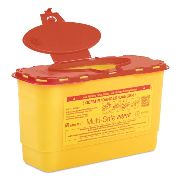 Pojemniki na odpady Multi-Safe vario - j-2631 - pojemnik-na-odpady-multi-safe-vario-2000 - 20-l - 95-x-240-mm - 140-mm - 77-3893-020