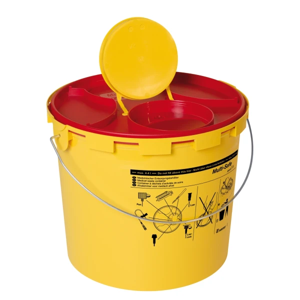Pojemniki na odpady Multi-Safe medi - j-2643 - pojemnik-na-odpady-multi-safe-medi-6 - z-raczka-i-naklejka - 60-l-2 - 230-mm - 195-mm - 77-3898-206