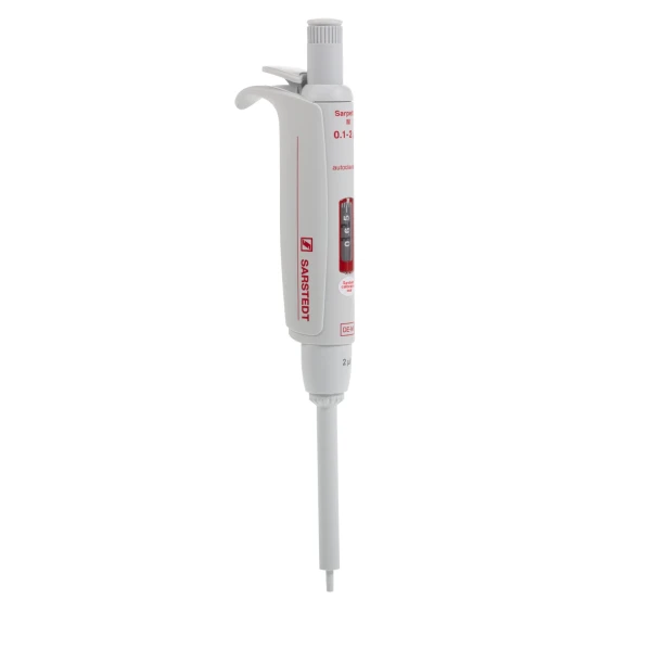 Pipety automatyczne Sarpette® M - jednokanałowe - j-3441 - pipeta-jednokanalowa-sarpette-m - 01-2-%ce%bcl - 0002-%c2%b5l - szary - 90-3100-002
