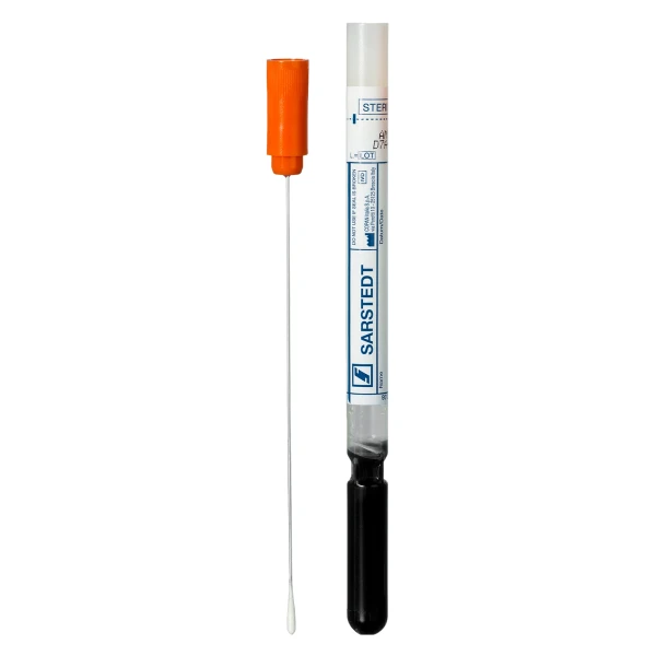 Wymazówki mikrobiologiczne z podłożem Amies i węglem - j-4127 - wymazowki-z-podlozem-amies-i-weglem - wiskoza - aluminium - 131-mm - 12-x-155-mm - sterylny - probowka-transportowa - pak-ind - 50-szt - 80-1366