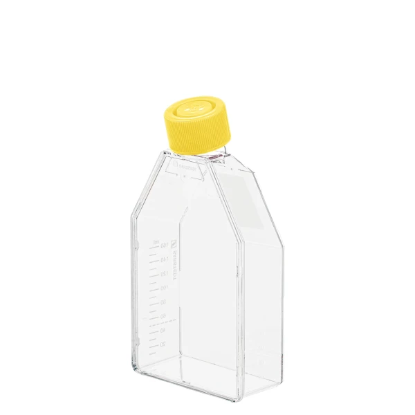 Butelki Cell⁺ z PS do hodowli adherentnej - j-4344 - butelki-cell-z-ps-do-hodowli-adherentnej - zakretka-z-wentylacja-i-filtrema - 75-cm%c2%b2 - 250-ml - tc-tested - 100-szt - 83-3911-302