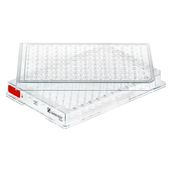 Płytki mikrotestowe do hodowli adherentnej - z pokrywkami - j-4412 - plytki-mikrotestowe - 96-dolkow - v-ksztaltne - 58727 - tc-tested - pak-ind - 50-szt - 83-3926