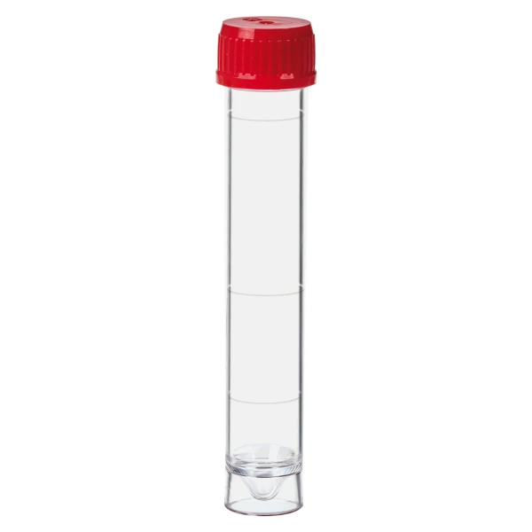 Probówki TC do hodowli - j-4571 - probowki-z-ps-do-hodowli-komorkowej-samostojace - stozkowodenne - 10-ml - 16-x-97-mm - czerwony - sterylny - 5-szt - 83-9923-929