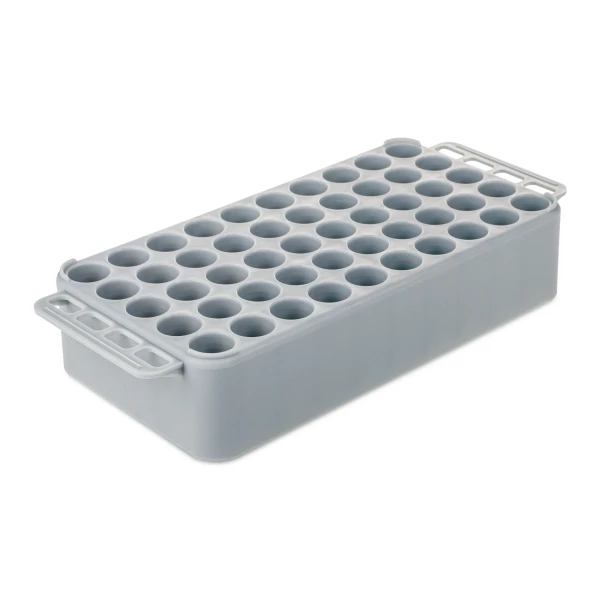 Uniwersalne statywy D17 z PP - do probówek o śr. do 17 mm - j-5151 - statyw-d17-z-pp - z-uchwytem - szary - 93-851