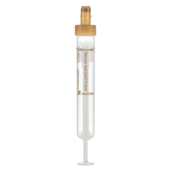 Probówko-strzykawki S-Monovette® Serum Gel - j-5556 - probowko-strzykawki-s-monovette-serum-gel - bez-etykiety - 75-ml-2 - 15-x-92-mm - 50-szt - 01-1602