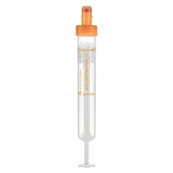 Probówko-strzykawki S-Monovette® Li-Heparin - j-5586 - probowko-strzykawki-s-monovette-li-heparin - bez-etykiety - 75-ml-2 - 15-x-92-mm - 50-szt - 01-1604