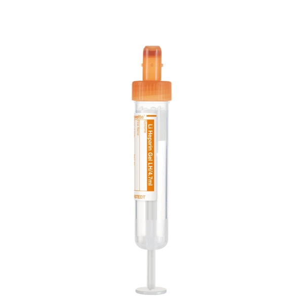 Probówko-strzykawki S-Monovette® Li-Heparin Gel - j-5621 - probowko-strzykawki-s-monovette-li-heparin-gel - z-etykieta - 47-ml-2 - 15-x-75-mm - 50-szt - 03-1631-001