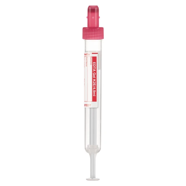 Probówko-strzykawki S-Monovette® K2 EDTA Gel - j-5743 - probowko-strzykawki-s-monovette-k2-edta-gel - z-etykieta - 4-9-ml - 13-x-90-mm - 50-szt - 04-1932-001