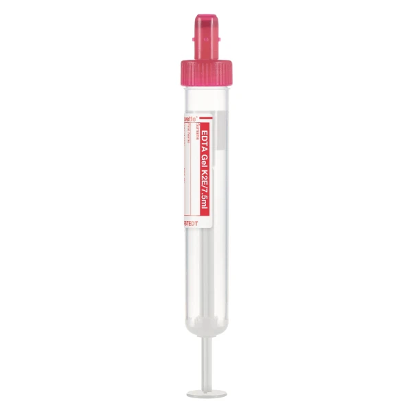 Probówko-strzykawki S-Monovette® K2 EDTA Gel - j-5747 - probowko-strzykawki-s-monovette-k2-edta-gel - z-etykieta - 75-ml-2 - 15-x-92-mm - 50-szt - 01-1621-001