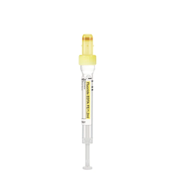Probówko-strzykawki S-Monovette® Fluoride EDTA - j-5761 - probowko-strzykawki-s-monovette-fluoride-edta - z-etykieta - 12-ml-2 - 8-x-66-mm - 50-szt - 06-1665-001