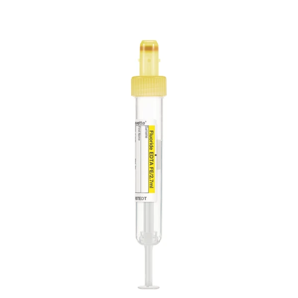 Probówko-strzykawki S-Monovette® Fluoride EDTA - j-5767 - probowko-strzykawki-s-monovette-fluoride-edta - z-etykieta - 27-ml - 13-x-75-mm - 50-szt - 04-1918-001