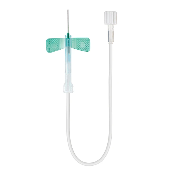 Bezpieczne igły motylkowe Multifly® - przyłącze Luer - j-6048 - bezpieczne-igly-motylkowe-multifly-przylacze-luer - zielony - 21g - 08-mm - 19-mm - 240-mm - 85-1638-201 - 120-szt