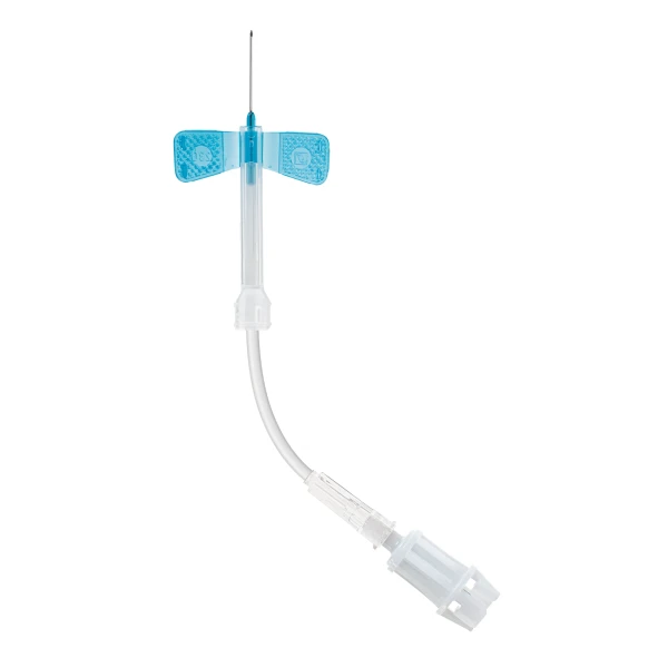 Bezpieczne igły motylkowe Multifly® - przyłącze Multi-Adapter - j-6052 - bezpieczne-igly-motylkowe-multifly-przylacze-multi-adapter - niebieski - 23g - 06-mm - 19-mm - 80-mm - 120-szt - 85-1640-205